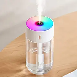 خرید عمده دستگاه بخور دکوری Humidifier مدل شیشه ای M18