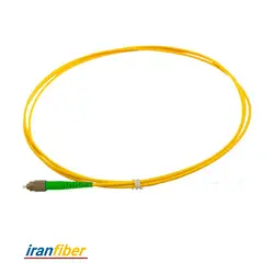 پیگتیل سینگل مد FC-APC/SM/SX/2mm/1.5M - ایران فایبر