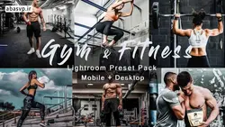 دانلود پریست رنگی باشگاه و بدنسازی Gym fitness Presets - پریست فتوشاپ
