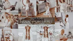 دانلود پریست رنگی زیبا لایتروم و فتوشاپ Nude Portrait