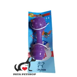 اسباب بازی دندانی سگ مدل گرز و دمبل لوکا - پایا پت شاپ