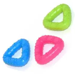 اسباب بازی دندانی سگ مدل مثلثی - پایا پت شاپ