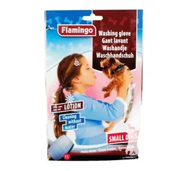 دستمال مرطوب شست شو حیوانات برندفلامینگو flamingo - پایا پت شاپ