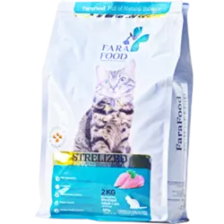 غذای خشک گربه بالغ عقیم برند فرافود - پایا پت شاپ
