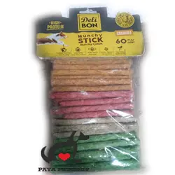 تشویقی سگ مانچی برند دلی بن بسته 60 عددی deli bon
