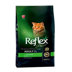 غذای خشک گربه رفلکس پلاس بالغ مرغ وزن 1.5 کيلو گرمی