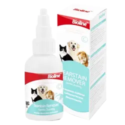 قطره لکه بر رد اشک حیونات برند بایولاین Bioline
