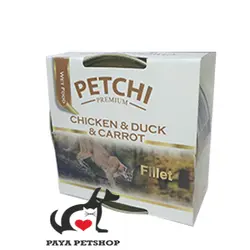کنسرو گربه برند پتچی petchi در طعم مختلف