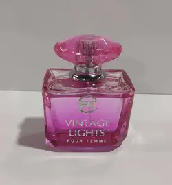 عطر ادکلن وینتج لیجتس VINTAGE LIGHTS طرح و رایحه ورساچی صورتی برند TRI
