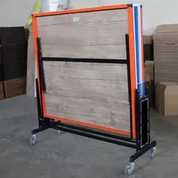 میز پینگ پنگ 4 چرخ ریلیMDF با روکش دو طرفه ضد خش A13