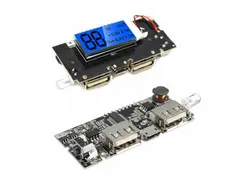 ماژول پاور بانک نمایشگردار با خروجی USB 5V 1A و 2.1A - RODINIC