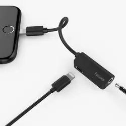 مبدل لایتنینگ شارژ و صدا بیسوس مدل Baseus CALL32-01