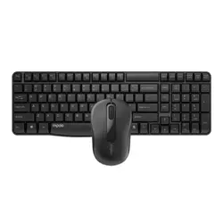 کیبورد و ماوس بی سیم رپو مدل Rapoo X1800s Wireless Optical Mouse Keyboard