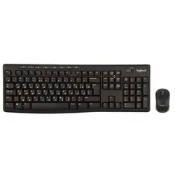کیبورد و ماوس بی سیم لاجیتک مدل Logitech MK270 Wireless Keyboard