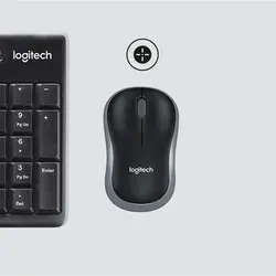 کیبورد و ماوس بی سیم لاجیتک مدل Logitech MK270 Wireless Keyboard