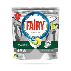 قرص ماشین ظرفشویی فیری مدل پلاتینیوم بسته 65 عددی - فروشگاه اینترنتی نیکس شاپ