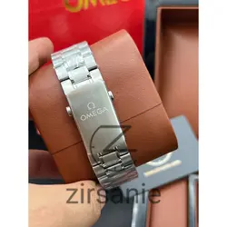 ساعت مچی مردانه امگا اسپید مستر کرنوگراف Omega Speedmaster Silver White Blue