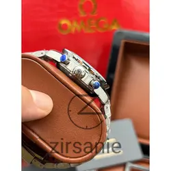 ساعت مچی مردانه امگا اسپید مستر کرنوگراف Omega Speedmaster Silver White Blue