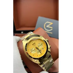 ساعت مچی مردانه رادو تخم مرغی Rado Diastar Full Gold Corno