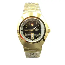 ساعت مچی مردانه رادو تخم مرغی مدل غواصی Rado Diastar Gold Black