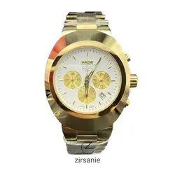 ساعت مچی مردانه رادو تخم مرغی Rado Diastar Gold White