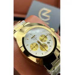 ساعت مچی مردانه رادو تخم مرغی Rado Diastar Gold White