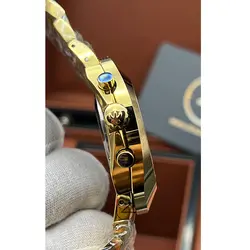ساعت مچی مردانه رادو تخم مرغی Rado Diastar Gold White