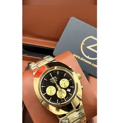 ساعت مچی مردانه رادو تخم مرغی Rado Diastar Gold Black