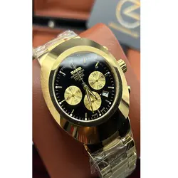 ساعت مچی مردانه رادو تخم مرغی Rado Diastar Gold Black