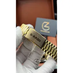ساعت مچی مردانه رادو تخم مرغی Rado Diastar Full Gold