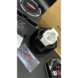 ساعت مچی مردانه زنانه کاسیو جی شاک تمام سفید Casio G-Shock GA-110PR Full White