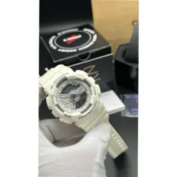 ساعت مچی مردانه زنانه کاسیو جی شاک تمام سفید Casio G-Shock GA-110PR Full White