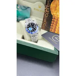 ساعت مچی مردانه رولکس جی ام تی مستر تو مشکی آبی Rolex GMT-Master II Black Blue