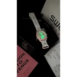 ساعت مچی امگا سواچ مدل ماموریت به سوی زهره Omega Swatch Mission to Venus