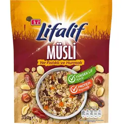 موسلی جودوسر پرک اتی با پسته و خرما 350 میلی لیتر Eti Lifalif Musli