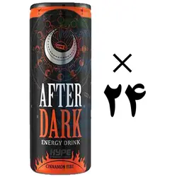 نوشابه انرژی زا هایپ 24 عددی After Dark Hype