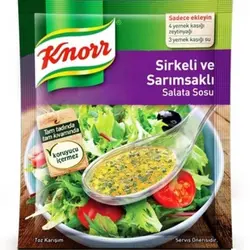 سس سالاد با طعم سیر و سرکه بسته 5 عددی کنور Knorr