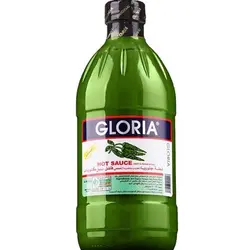سس فلفل سبز تند گلوریا 474 میلی لیتر Gloria