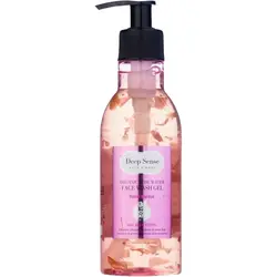 ژل شستشوی صورت گلاب مناسب انواع پوست 250ml دیپ سنس - الو هایپر