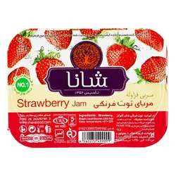 مربا توت فرنگی 225g شانا - الو هایپر