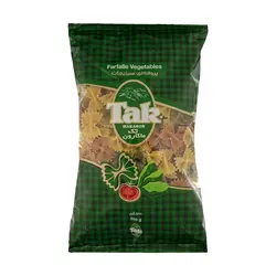 ماکارونی پروانه ای سبزیجات 500g تک ماکارون - الو هایپر