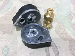 پک تفنگ پی سی پی کرال امپایر ایکس سوپر تیونینگ 60ژولی با دوربین زومدار و کپسول و کیت و کیف