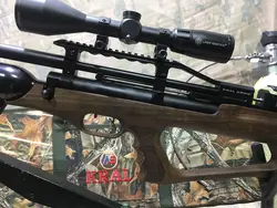 پک تفنگ پی سی پی کرال امپایر ایکس سوپر تیونینگ 60ژولی با دوربین زومدار و کپسول و کیت و کیف