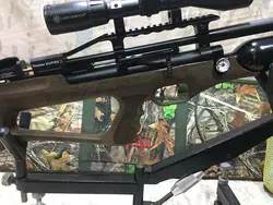 پک تفنگ پی سی پی کرال امپایر ایکس سوپر تیونینگ 60ژولی با دوربین زومدار و کپسول و کیت و کیف