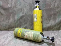 کپسول فولادی ۳ لیتری کسولد ماکسیمم ۲۵۰ بار فول شارژ