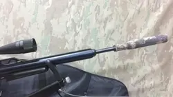 پک تفنگ پی سی پی گان پاور استورم انگلیسی ۱۳۰ ژولی با دوربین حرفه ای و کپسول ۶.۸ لیتر کامپوزیت ۳۱۰ بار