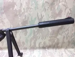پک تفنگ بادی هاتسان 1250 تی اچ با دوربین آنتی شوک قوی اوتمن زوم دار با کیف حمل ضد ضربه