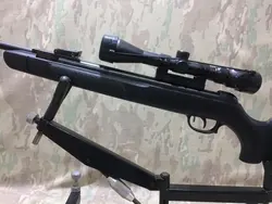 پک تفنگ بادی کرال AI-145 S مگنوم با دوربین بوشنل زومدار و کیف چریکی