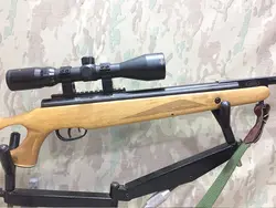 تفنگ بادی بنجامینNP XL 1100 با قدرت ۳۵ ژول با دوربین سوپر انتی شوک ( قیمت فوق ویژه )