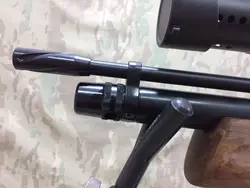 تفنگ پی سی پی کرال پانچر بریکر ماشه اف ایکس به همراه سایلنسر دوربین جیمکس زوم 44*4.16 AOEG و هارد کیس مخزن مادام العمر